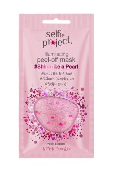 Очищающая маска для лица Selfie Project Illuminating Peel-Off Mask Shine Like A Pearl, 12 мл