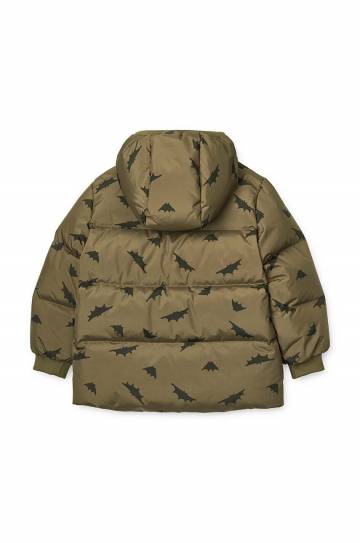 Детская куртка Liewood цвет зелёный