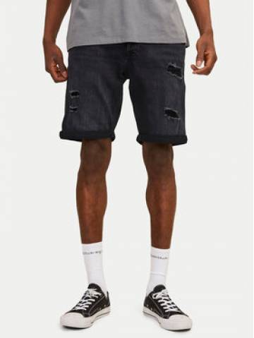 Jack&Jones Джинсові шорти Jjirick 12250177 Чорний Regular Fit Jack&Jones Джинсові шорти Jjirick 12250177 Чорний Regular Fit