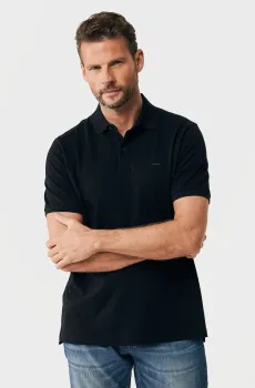 Мужское черное поло PETER Черный S Mexx MF007100541M