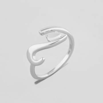 Серебряное кольцо Minimal ВС-255р/ВС-10148 Серебряное кольцо Minimal ВС-255р/ВС-10148