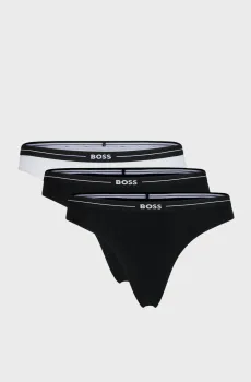 Женские трусики (3 шт) Разноцветный S BOSS 50510030;001