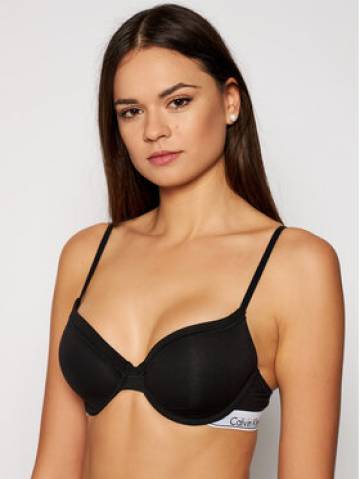 Calvin Klein Underwear Бюстгальтер з підкладкою 000F3784E Чорний Calvin Klein Underwear Бюстгальтер з підкладкою 000F3784E Чорний
