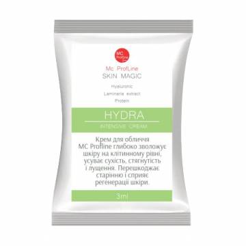 Увлажняющий крем для лица Miss Claire MC Profline Skin Magic Hydra Intensive Cream с гиалуроновой кислотой, 3 мл Увлажняющий крем для лица Miss Claire MC Profline Skin Magic Hydra Intensive Cream с гиалуроновой кислотой, 3 мл