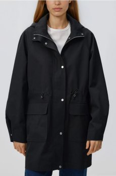 Reserved - Куртка-парка з каптуром - чорний - 528IA-99X