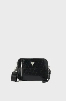 Мужская черная сумка Черный ONESIZE Guess HMTOTE.P6139;BLA