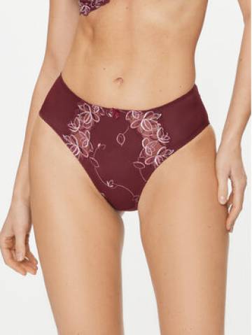 Hunkemöller Класичні труси з високою талією Diva Rio H 203491 Бордовий Hunkemöller Класичні труси з високою талією Diva Rio H 203491 Бордовий