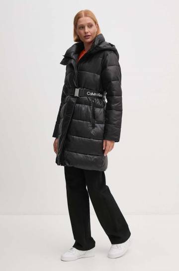 Куртка Calvin Klein Jeans женская цвет чёрный зимняя J20J223578 Куртка Calvin Klein Jeans женская цвет чёрный зимняя J20J223578