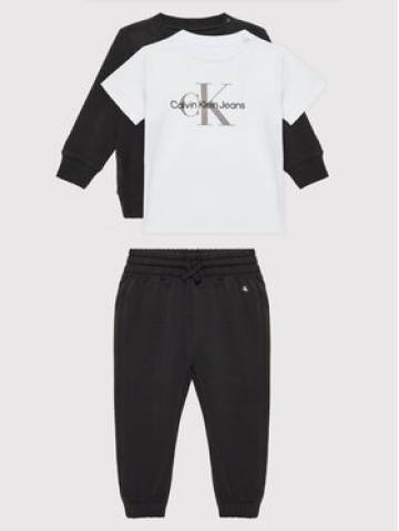 Calvin Klein Jeans Набір дитячий Monogram Starter IN0IN00011 Чорний Regular Fit Calvin Klein Jeans Набір дитячий Monogram Starter IN0IN00011 Чорний Regular Fit