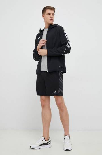 Куртка для тренировок adidas Performance Tiro 23 цвет чёрный переходная Куртка для тренировок adidas Performance Tiro 23 цвет чёрный переходная