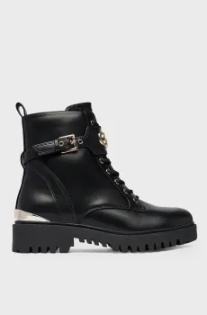 Женские черные ботинки Черный 36 Guess FLTOLA.ELE10;BLACK