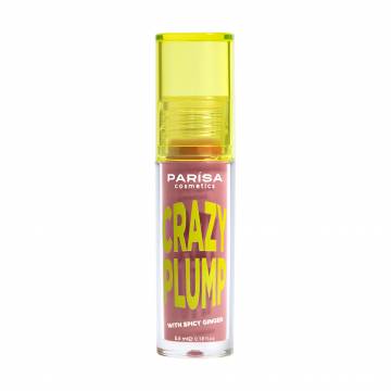 Блеск-плампер для губ Parisa Cosmetics Crazy Plump Lipgloss 105 Teddy Nude, 5.5 мл Блеск-плампер для губ Parisa Cosmetics Crazy Plump Lipgloss 105 Teddy Nude, 5.5 мл