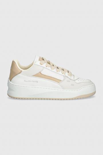 Кожаные кроссовки Filling Pieces Avenue Mix цвет белый 52125071921 Кожаные кроссовки Filling Pieces Avenue Mix цвет белый 52125071921