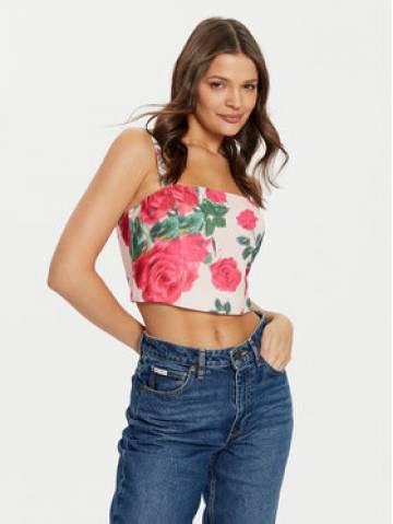 Guess Топ W5RH26 WGLO2 Кольоровий Regular Fit Guess Топ W5RH26 WGLO2 Кольоровий Regular Fit