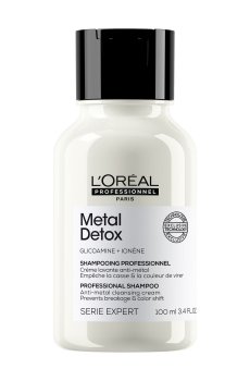 Шампунь для волос LOreal Professionnel Serie Expert Metal Detox Shampoo после окрашивания и осветления, 100 мл