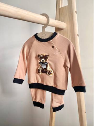 Jamiks Спортивний костюм Leslie JZF272 Коричневий Regular Fit Jamiks Спортивний костюм Leslie JZF272 Коричневий Regular Fit