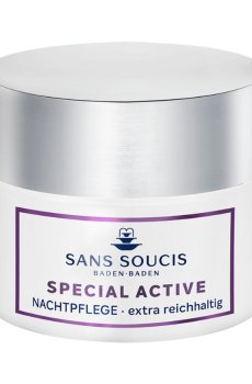 Ночной насыщенный крем Sans Soucis Special Active для очень сухой кожи лица, 50 мл