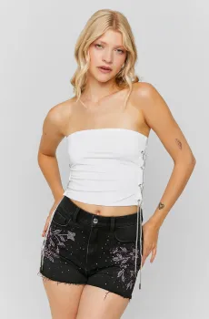 Женский белый топ Белый XS Tally Weijl SSLPESANDRA