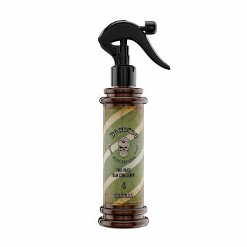 Мужской двухфазный кондиционер для волос Bandido Two Phase Hair Conditioner 4 Herbal с травяным экстрактом, 350 мл Мужской двухфазный кондиционер для волос Bandido Two Phase Hair Conditioner 4 Herbal с травяным экстрактом, 350 мл