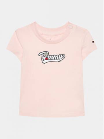 Tommy Hilfiger Футболка KN0KN01623 Рожевий Regular Fit Tommy Hilfiger Футболка KN0KN01623 Рожевий Regular Fit