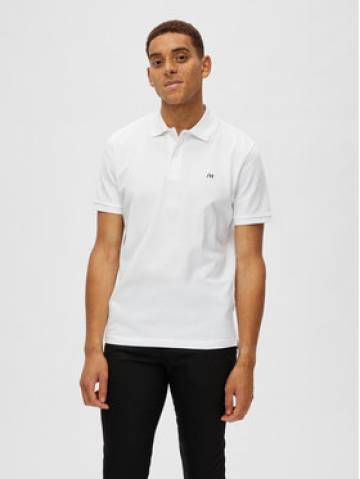 Selected Homme Поло 16087839 Білий Regular Fit Selected Homme Поло 16087839 Білий Regular Fit
