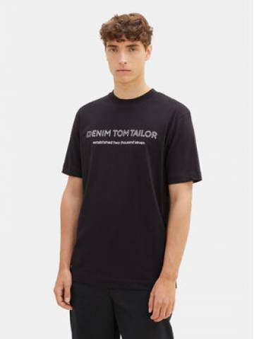 Tom Tailor Denim Футболка 1037683 Чорний Regular Fit Tom Tailor Denim Футболка 1037683 Чорний Regular Fit
