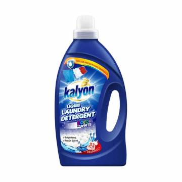Средство для стирки Kalyon Color And White для цветных и белых вещей, 33 стирки, 2.31 л Средство для стирки Kalyon Color And White для цветных и белых вещей, 33 стирки, 2.31 л