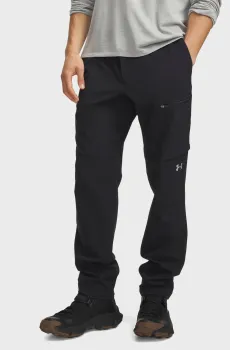 Мужские черные спортивные брюки M STRM Explor Treklite Pant Черный M Under Armour 6015345-001