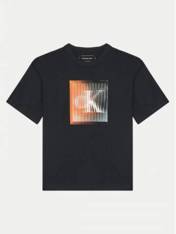Calvin Klein Jeans Футболка IB0IB02356 Чорний Regular Fit Calvin Klein Jeans Футболка IB0IB02356 Чорний Regular Fit