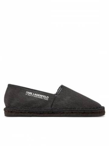 KARL LAGERFELD Еспадрильї KL70119 Чорний KARL LAGERFELD Еспадрильї KL70119 Чорний