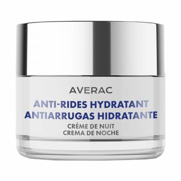 Ночной увлажняющий крем для лица Averac Essential Anti-Rides Hydrating Night Cream против морщин, 50 мл Ночной увлажняющий крем для лица Averac Essential Anti-Rides Hydrating Night Cream против морщин, 50 мл