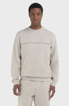 Мужской бежевый свитшот Бежевый S Replay M6965 .000.23655