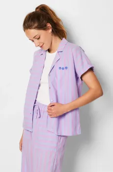 Женская рубашка в полоску BELLA Разноцветный M Etam 6547092