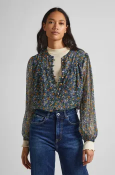 Женская блуза с узором ISEO Разноцветный S Pepe Jeans PL304672