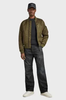 Мужской зеленый бомбер G-A1 Зеленый M G-Star RAW D23624,C143