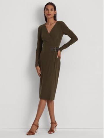 Lauren Ralph Lauren Повсякденна сукня 250751548008 Зелений Regular Fit Lauren Ralph Lauren Повсякденна сукня 250751548008 Зелений Regular Fit