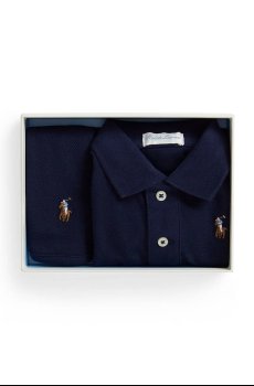 Детское боди из хлопка Polo Ralph Lauren