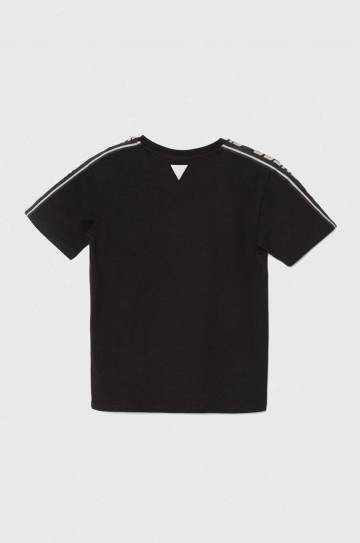 Детская футболка Guess цвет чёрный с аппликацией L4YI50 J1314 Детская футболка Guess цвет чёрный с аппликацией L4YI50 J1314