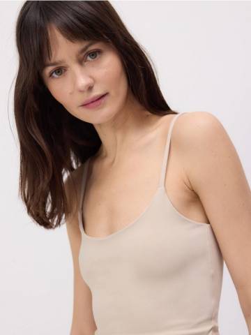 Reserved - LADIES` SINGLET - бежевий - 5010B-08X Reserved - LADIES` SINGLET - бежевий - 5010B-08X