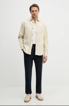 Брюки с примесью шерсти Sisley