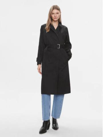 Calvin Klein Тренч Essential K20K206320 Чорний Regular Fit Calvin Klein Тренч Essential K20K206320 Чорний Regular Fit
