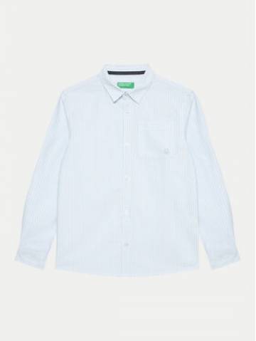 United Colors Of Benetton Сорочка 547NCQ03D Голубий Regular Fit United Colors Of Benetton Сорочка 547NCQ03D Голубий Regular Fit
