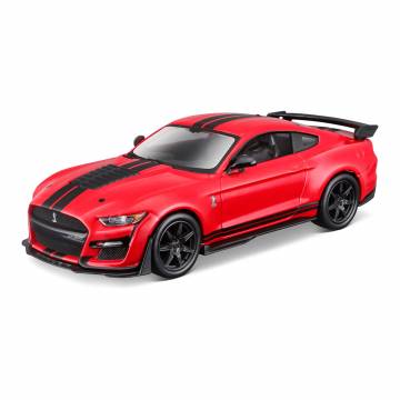 Автомодель Bburago Ford Shelby GT500 червона 1:32 (18-43050) Автомодель Bburago Ford Shelby GT500 червона 1:32 (18-43050)