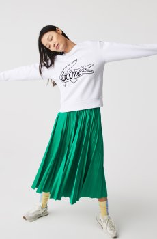 Lacoste толстовка жіноча з круглим вирізом
