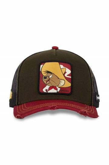 Кепка Capslab x Looney Tunes цвет чёрный с аппликацией CL/LOO10/1/CT/SPE Кепка Capslab x Looney Tunes цвет чёрный с аппликацией CL/LOO10/1/CT/SPE