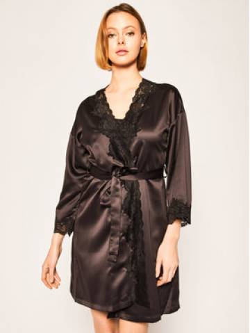 Lauren Ralph Lauren Халат I8141226 Чорний Lauren Ralph Lauren Халат I8141226 Чорний