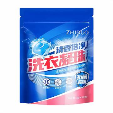 Капсулы для стирки Zhiduo Fragrant Double Clean Laundry Beads 10 стирок, 10*8 г Капсулы для стирки Zhiduo Fragrant Double Clean Laundry Beads 10 стирок, 10*8 г