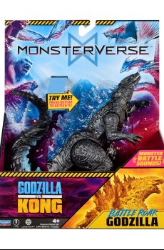 Фигурка Godzilla vs. Kong S2 Годзилла готов к бою, со звуком, 18 см, от 4 лет (35756N)