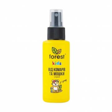 Спрей Forest Kids от комаров и мошки, от 1 года, 90 мл Спрей Forest Kids от комаров и мошки, от 1 года, 90 мл