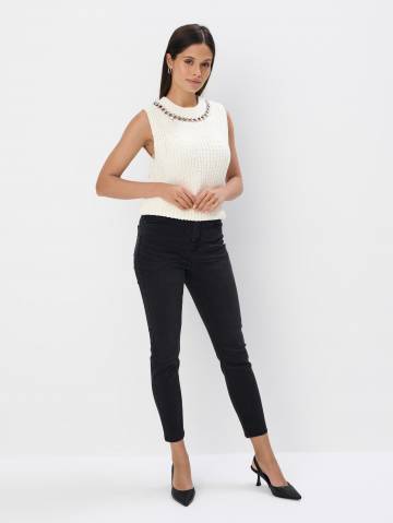 Mohito - Джинси skinny PETITE - чорний - 32 Mohito - Джинси skinny PETITE - чорний - 32